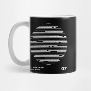 Elliott Smith /  New Moon  / Minimalist Design Artwork Mug